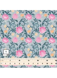 Bloom flower style with pink,green colors - Image 5