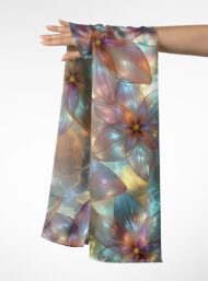 Petal flower style with pink,blue colors - Image 3