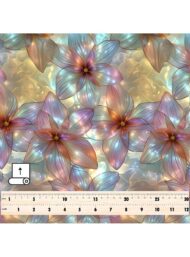 Petal flower style with pink,blue colors - Image 5