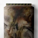 Smoke abstract style with brown,grey colors