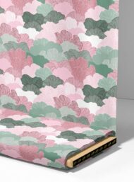 Petal flower style with pink,green colors - Image 4