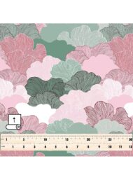 Petal flower style with pink,green colors - Image 5