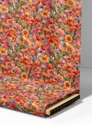 Petal flower style with pink,red colors - Image 4