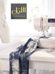 Petal flower style with white,grey colors - Image 7