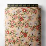 Petal flower style with pink,white colors