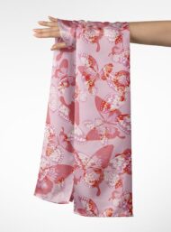 Butterfly flower style with pink,red colors - Image 3