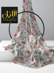 Petal flower style with pink,green colors - Image 2