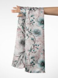 Petal flower style with pink,green colors - Image 3