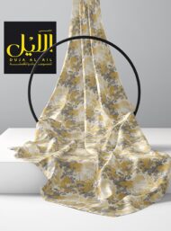 Bird flower style with yellow,grey colors - Image 2