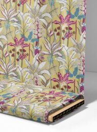 Leaf flower style with green,pink colors - Image 4