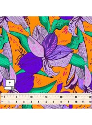 Petal flower style with purple,green colors - Image 5