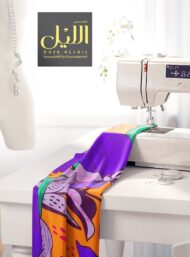 Petal flower style with purple,green colors - Image 7