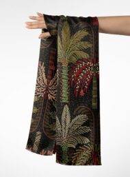 Palm nature style with green,red colors - Image 3