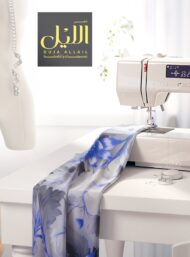 Bloom flower style with blue,grey colors - Image 7