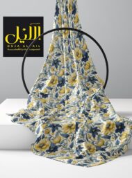 Petal flower style with yellow,blue colors - Image 2