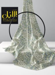 Leaf flower style with green,blue colors - Image 2