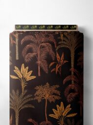 Palm nature style with brown,green colors