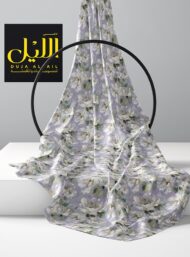 Petal flower style with white,green colors - Image 2