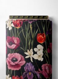 Petal flower style with red,pink colors