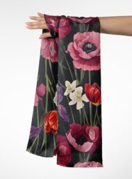 Petal flower style with red,pink colors - Image 3