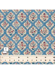 Bloom flower style with blue, red colors - Image 5