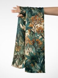 Leaf flower style with green,yellow colors - Image 3