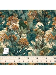 Leaf flower style with green,yellow colors - Image 5