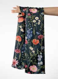 Bloom flower style with pink,green colors - Image 3