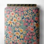 Petal flower style with pink,yellow colors