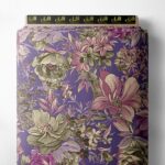 Rose flower style with purple,pink colors