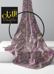 Rose flower style with purple,pink colors - Image 2