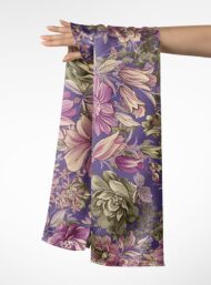 Rose flower style with purple,pink colors - Image 3