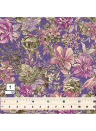 Rose flower style with purple,pink colors - Image 5