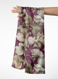 Petal flower style with brown,white colors - Image 3