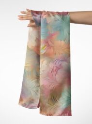 Bloom flower style with pink,white colors - Image 3