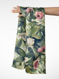 Petal flower style with green,pink colors - Image 3