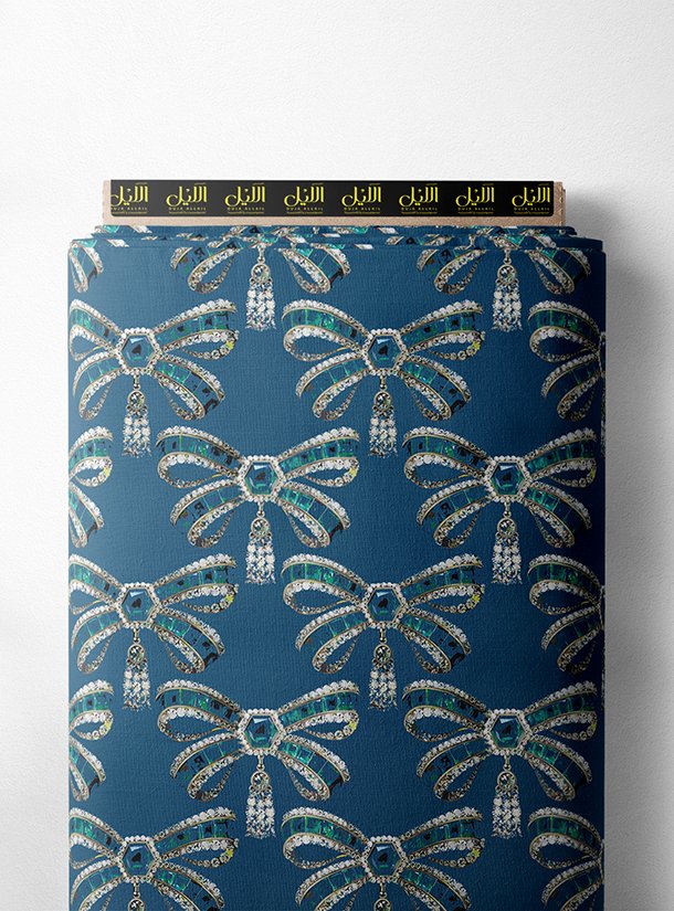 LAI01-2763_1.jpg Bow others style with blue,green colors - Image 1