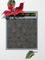 Leaf flower style with grey, black colors - Image 6
