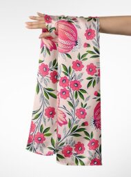 Bloom flower style with pink,green colors - Image 3