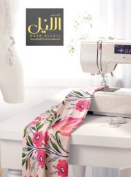 Bloom flower style with pink,green colors - Image 7