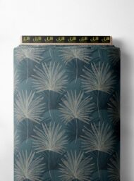 Leaf nature style with blue,grey colors