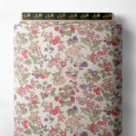 Petal flower style with pink,green colors