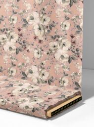 Bloom flower style with pink,green colors - Image 4