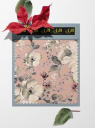 Bloom flower style with pink,green colors - Image 6