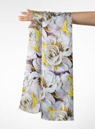 Petal flower style with white, yellow colors - Image 3