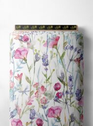 Bloom flower style with pink,purple colors