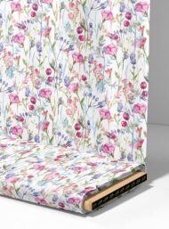 Bloom flower style with pink,purple colors - Image 4