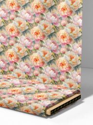 Bloom flower style with pink,white colors - Image 4