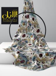 Petal flower style with red,green colors - Image 2