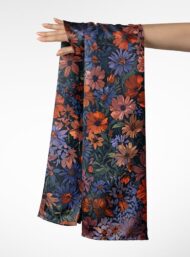 Bloom flower style with red,blue colors - Image 3